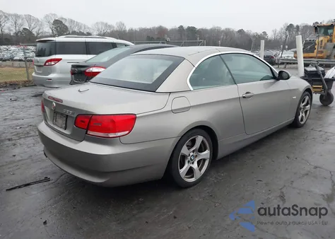 2007 BMW 328I z USA, uszkodzony, nr VIN WBAWL13597PX13315